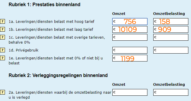 Btw Aangifte En Vooruitontvangen Omzet Tommybookingsupport